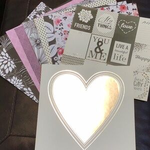 💕 Live A Beautiful Life Loose Scrapbook Paper Bundle